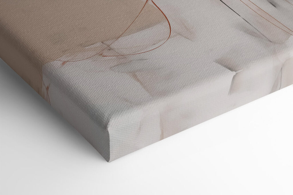 Painting of a white wall