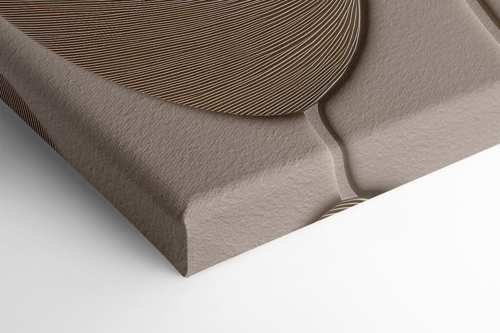 Natural textures in soft tones