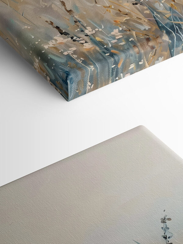 Painting of a field of grass