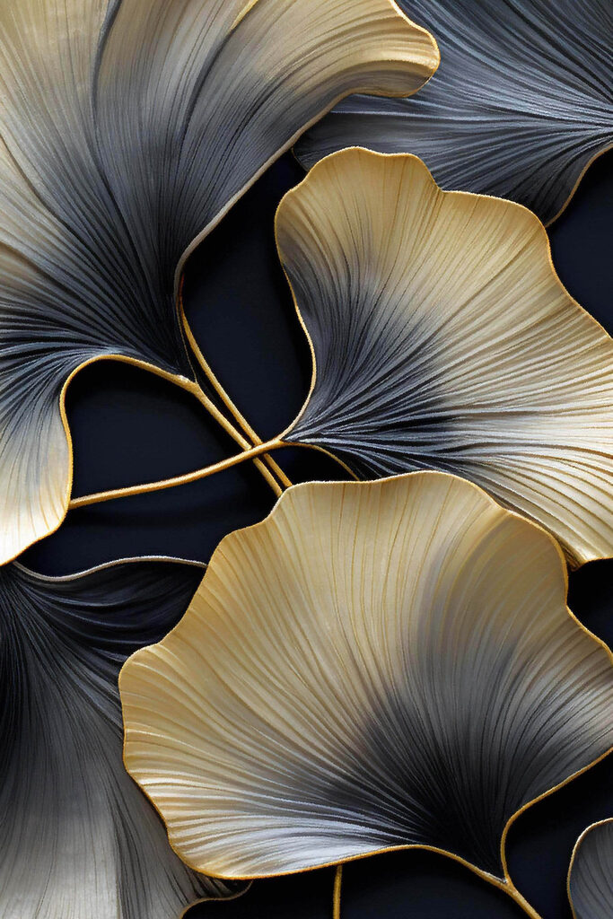 Elegant leaves with subtle details Elegant leaves with subtle details