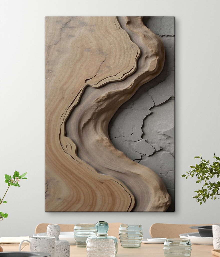 Natural curves in layered materials