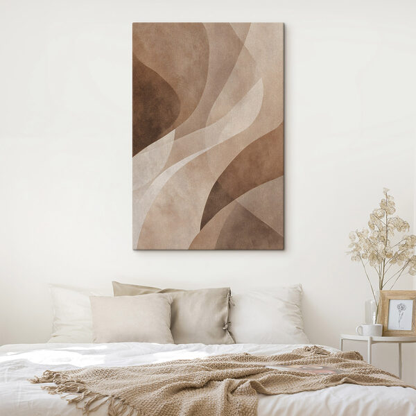 Fluid shapes in warm tones Fluid shapes in warm tones
