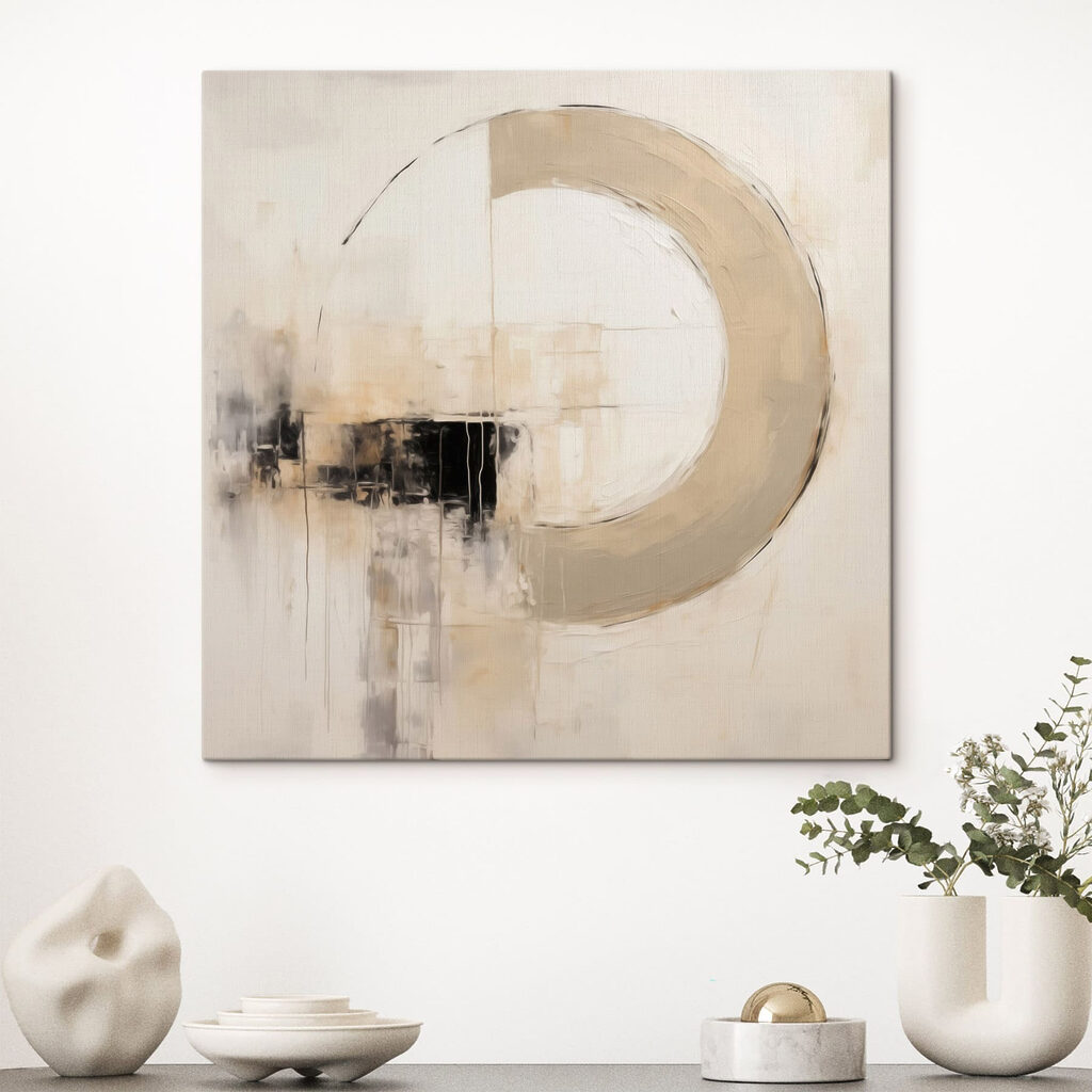 Painting of a circle