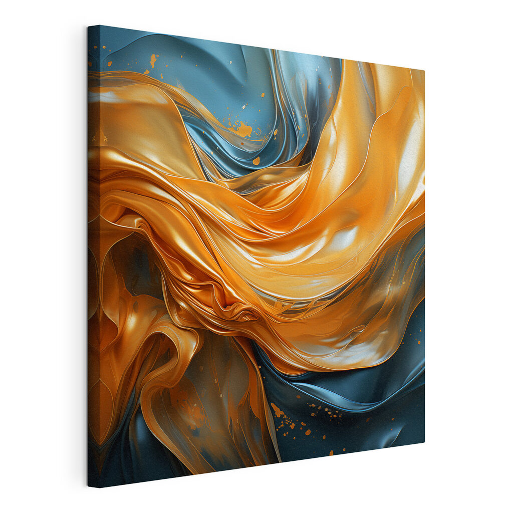 Flowing waves of vibrant colors