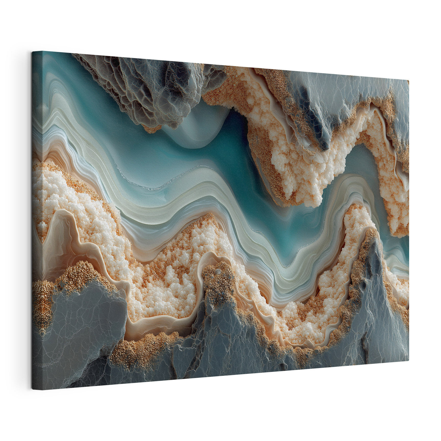 Serene waves of nature's canvas