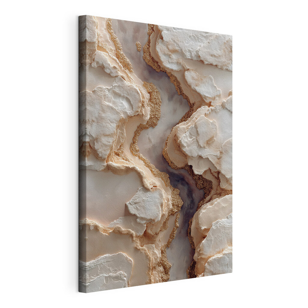 - Natural patterns in sandy terrain