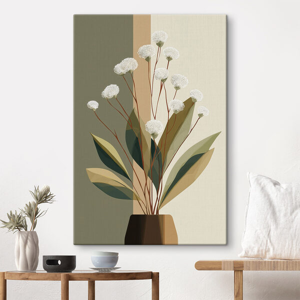 Fresh blooms in a stylish arrangement