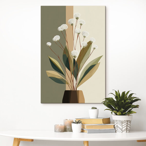 Fresh blooms in a stylish arrangement