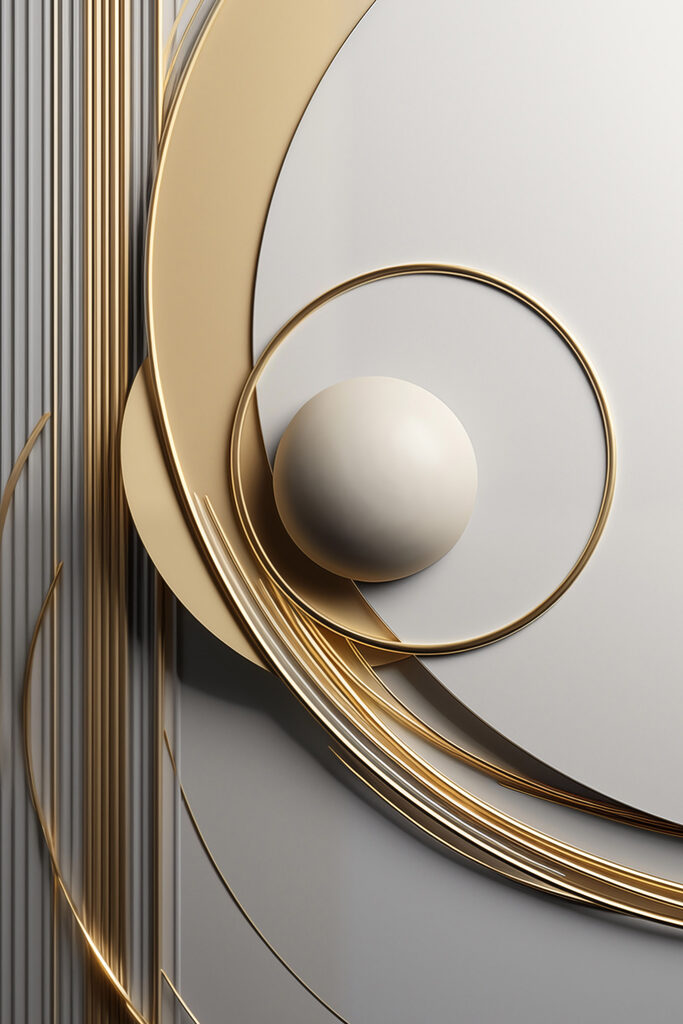 Elegant curves and shapes in harmony Elegant curves and shapes in harmony