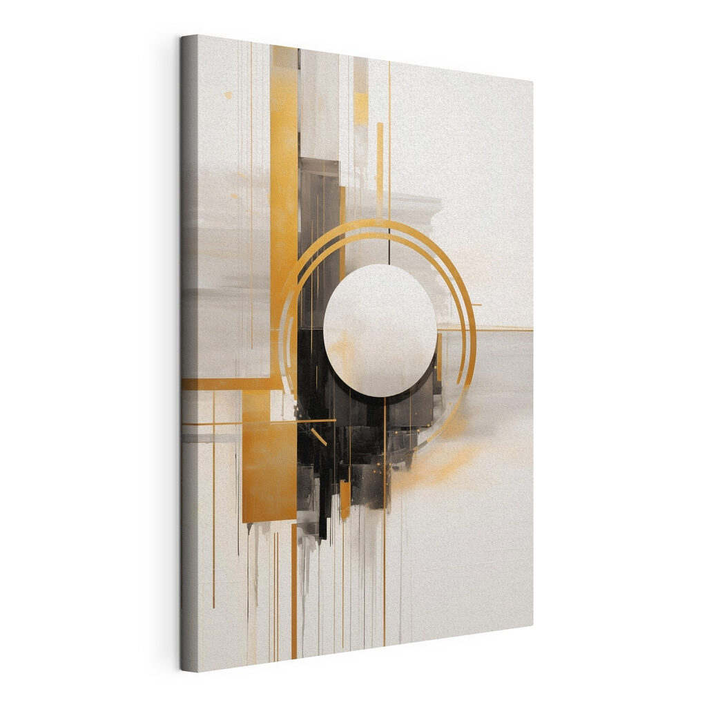 Dynamic shapes and contrasting tones unite Dynamic shapes and contrasting tones unite