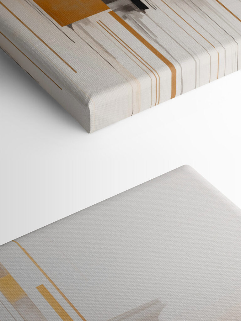 Dynamic shapes and contrasting tones unite Dynamic shapes and contrasting tones unite