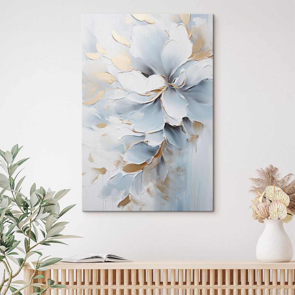 Painting of a flower Painting of a flower