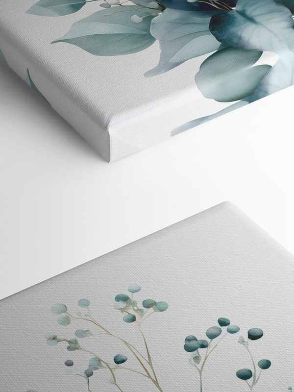 Delicate blooms in soft hues
