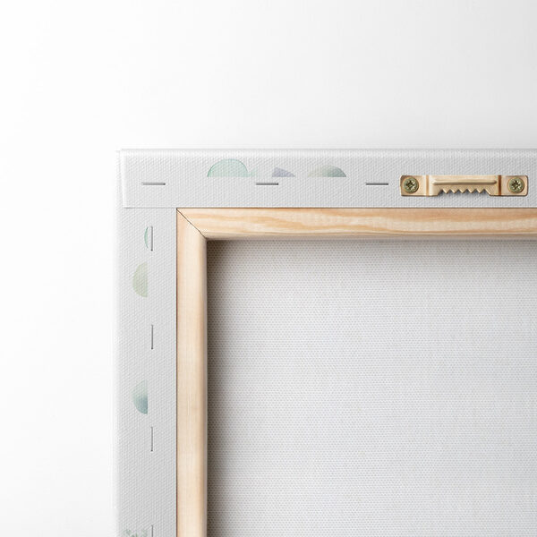 - Serene botanical composition in soft hues