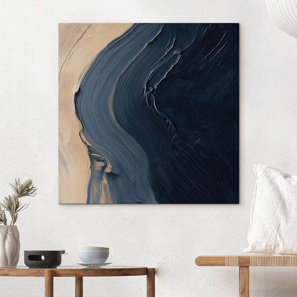 Black and tan paint
