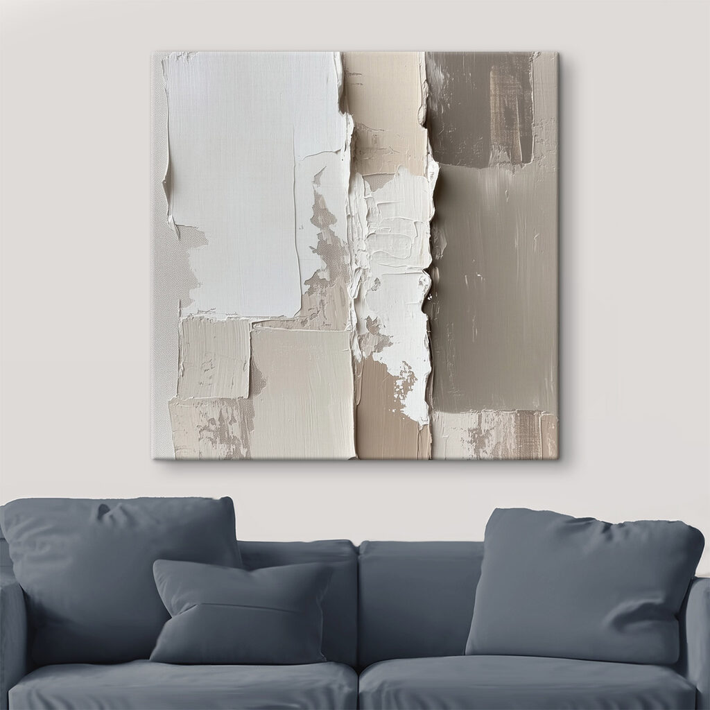 Textured layers of neutral colors Textured layers of neutral colors