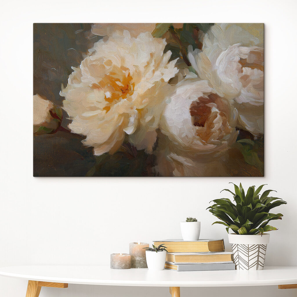 Beautiful blooms in soft hues