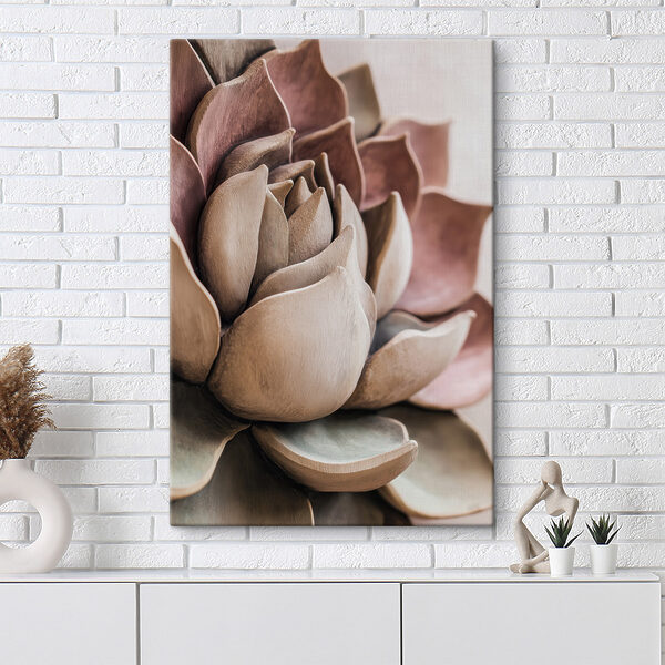 Beautifully crafted floral design artwork