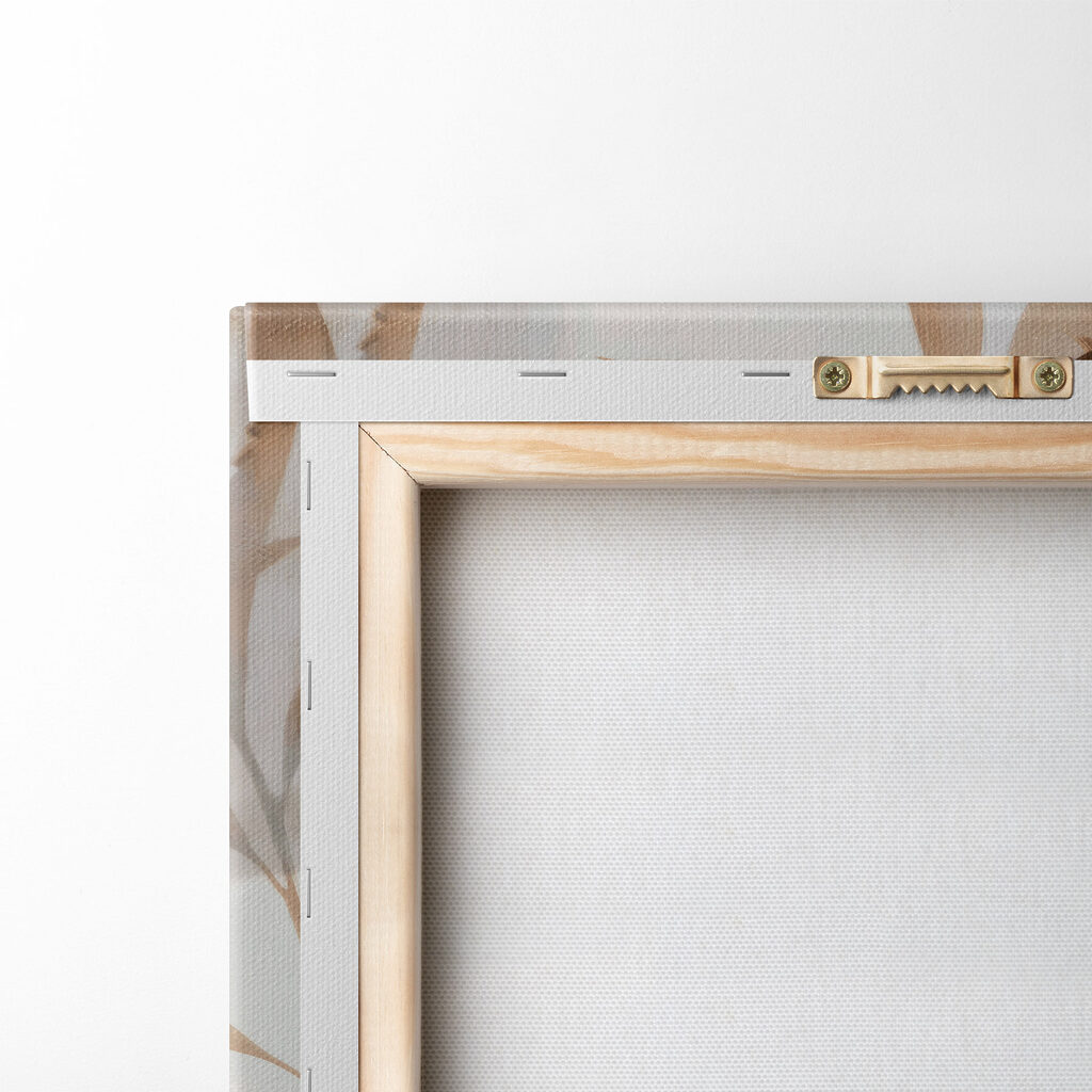 Natural elegance displayed in soft tones