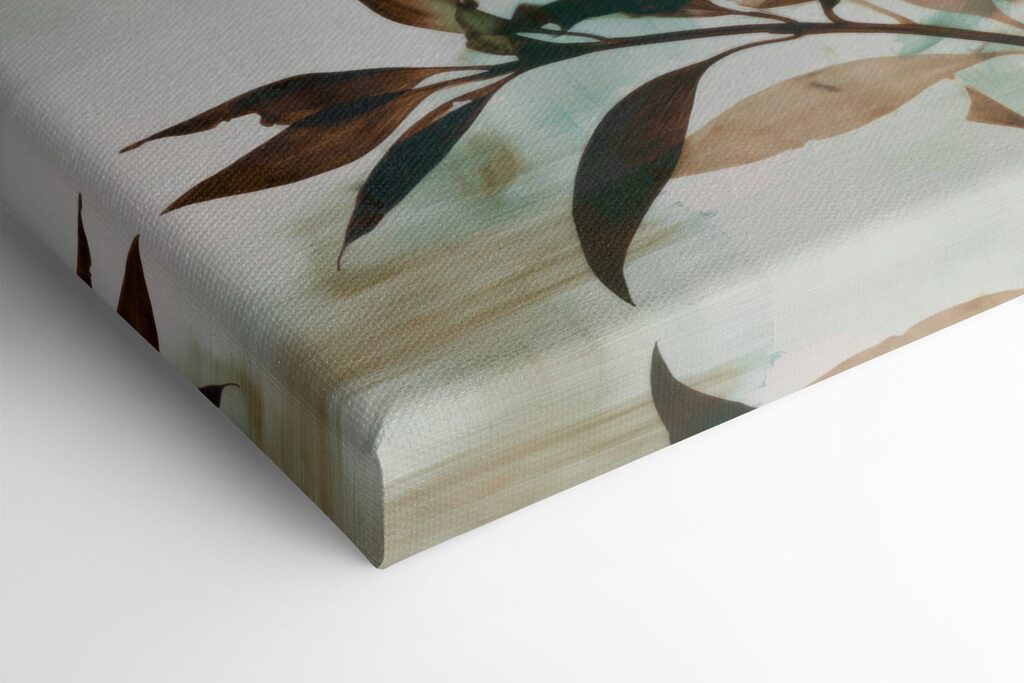 Natural elegance displayed in soft tones