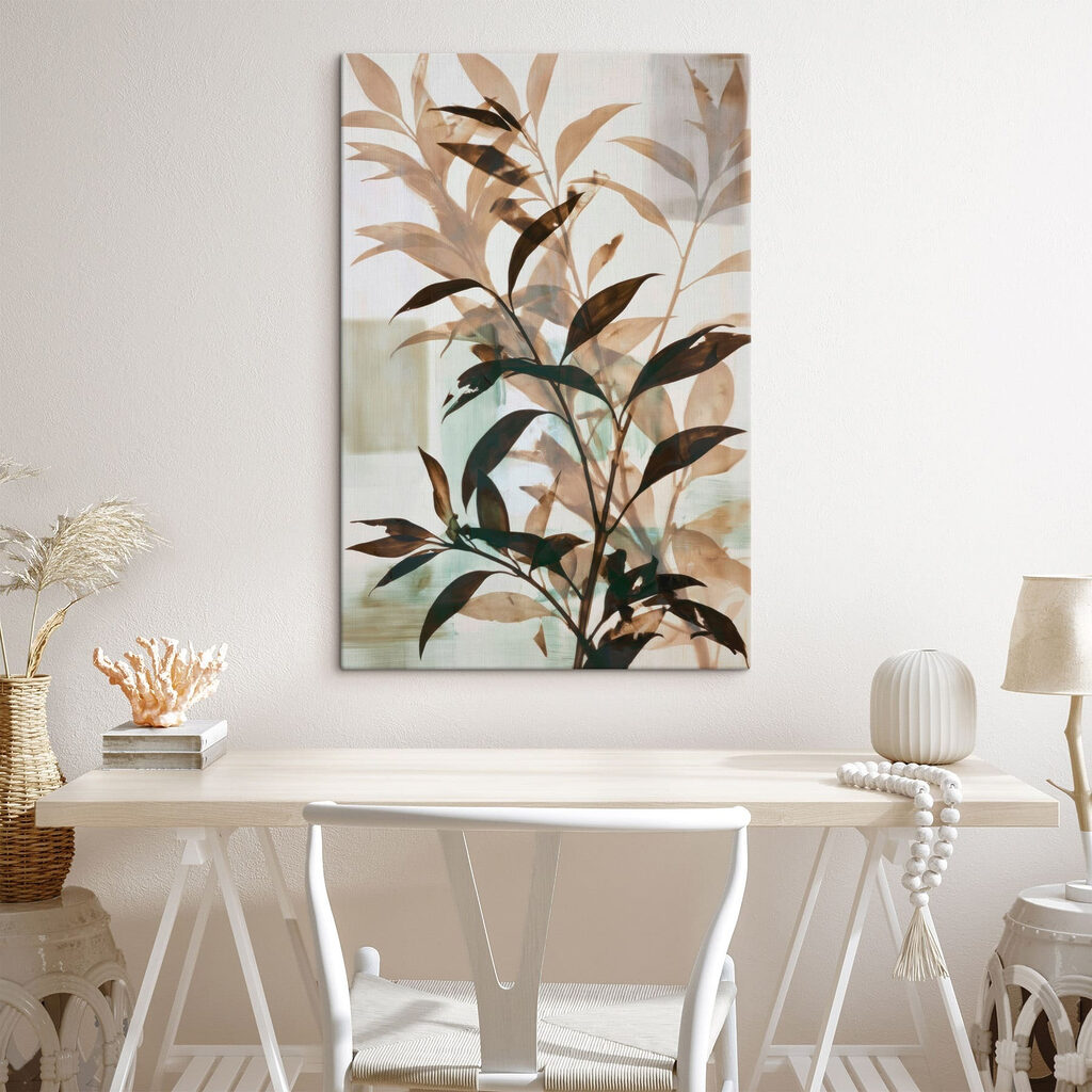 Natural elegance displayed in soft tones
