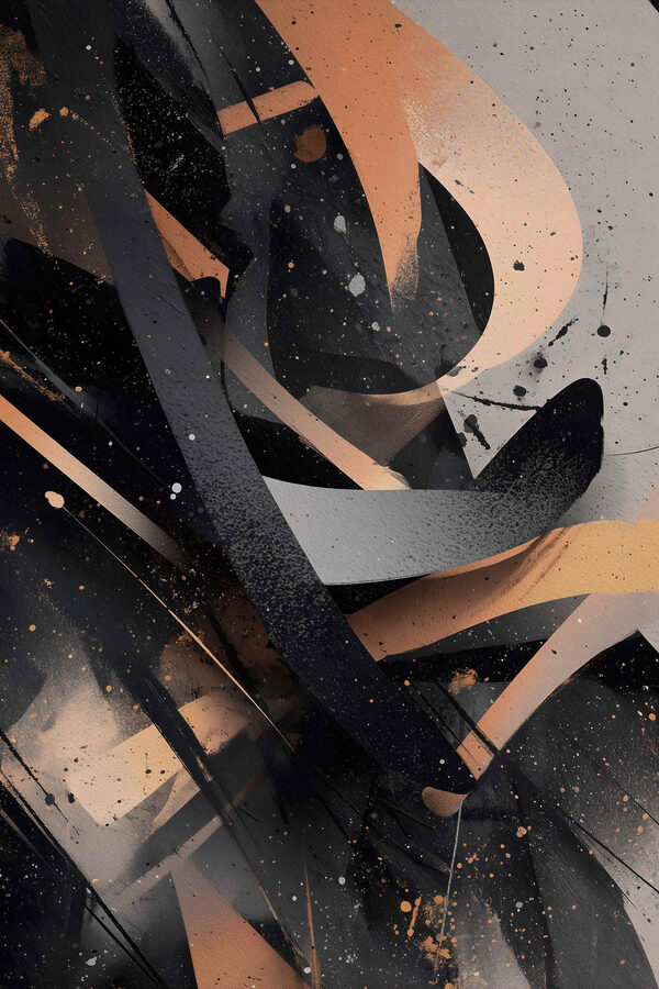 Dynamic forms in muted colors