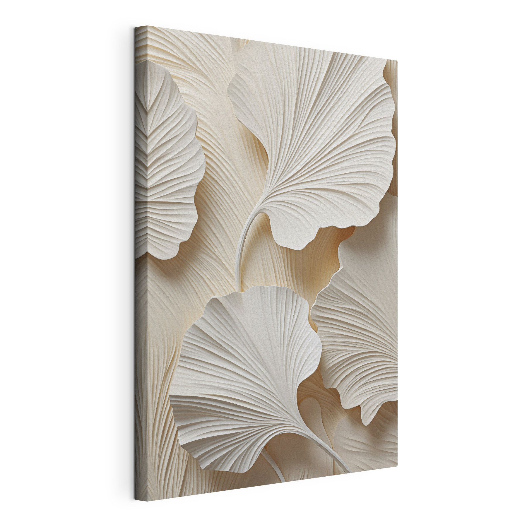 Nature-inspired textured leaf design