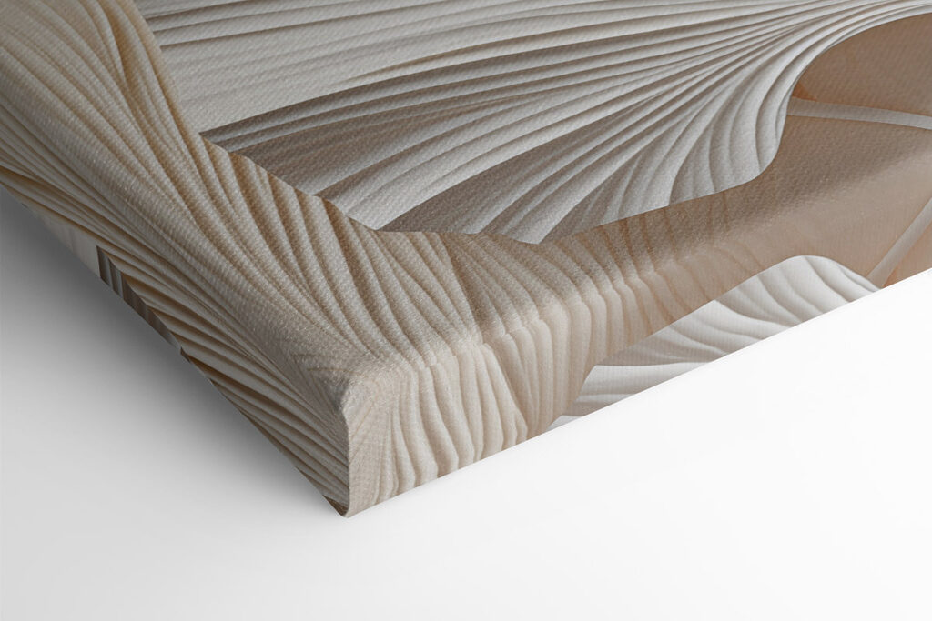 Nature-inspired textured leaf design