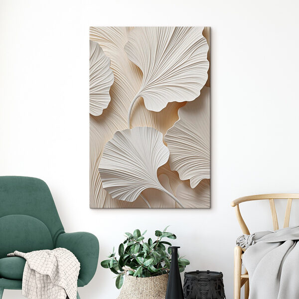 Nature-inspired textured leaf design