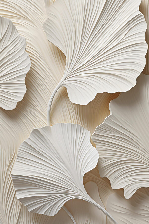Nature-inspired textured leaf design
