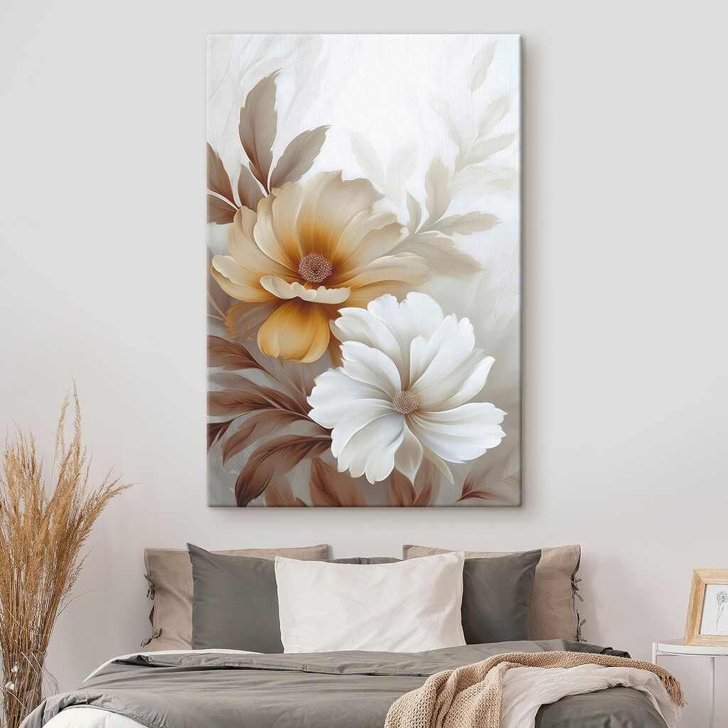 Elegant blooms in soft hues