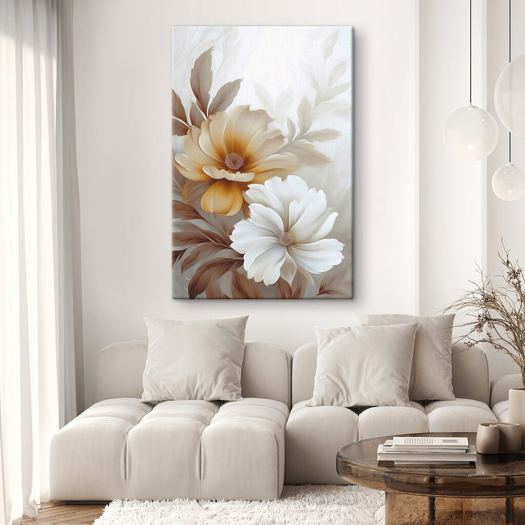 Elegant blooms in soft hues