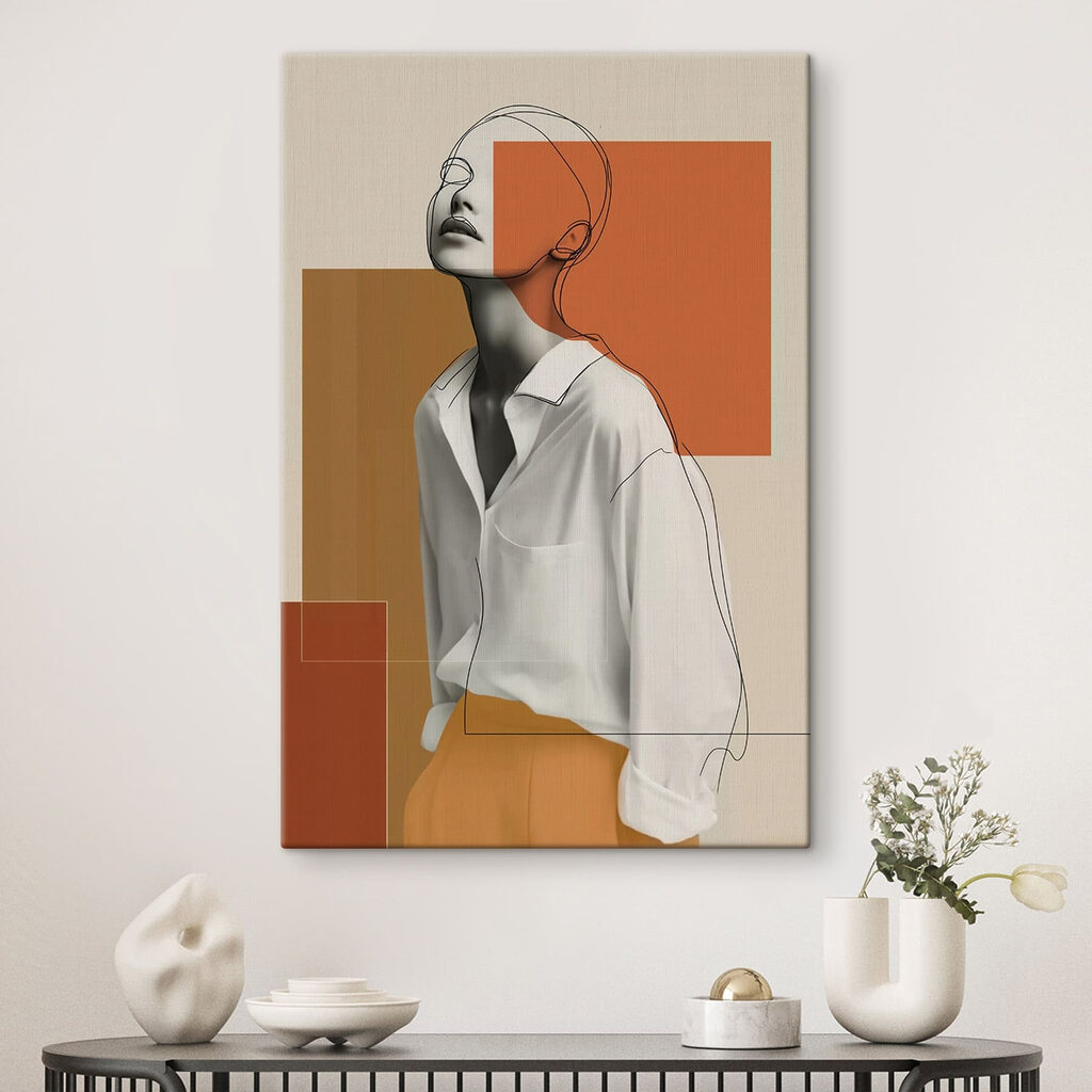 Woman with a white shirt Woman with a white shirt