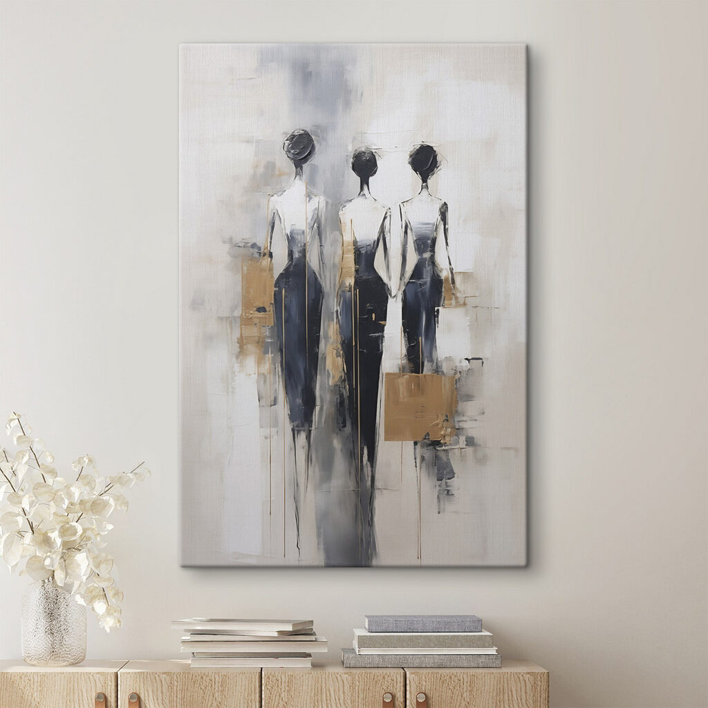 Painting of three women