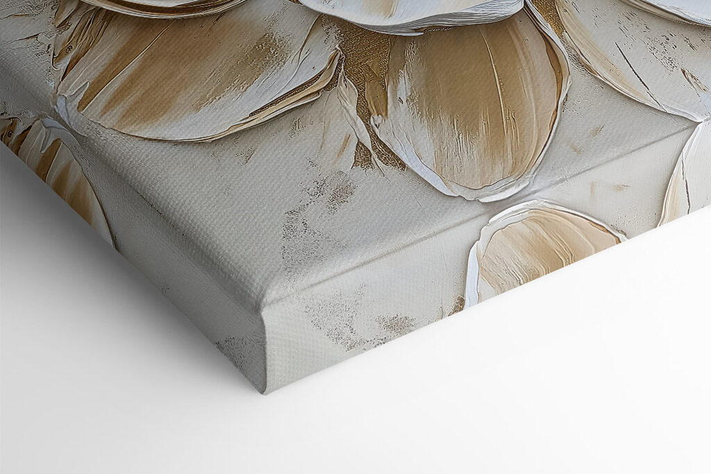 Delicate layers of creamy petals