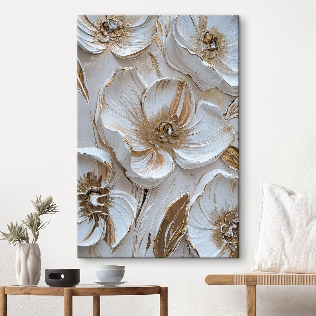 Delicate blooms in soft hues