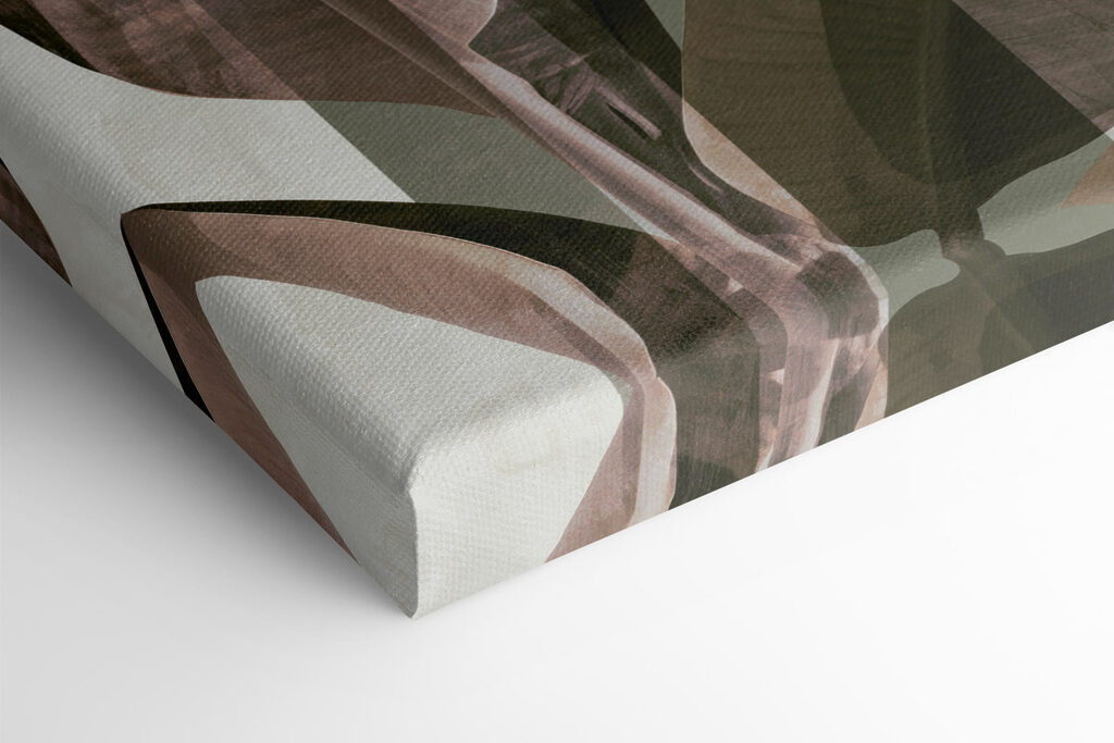 Serene leaves against a muted background