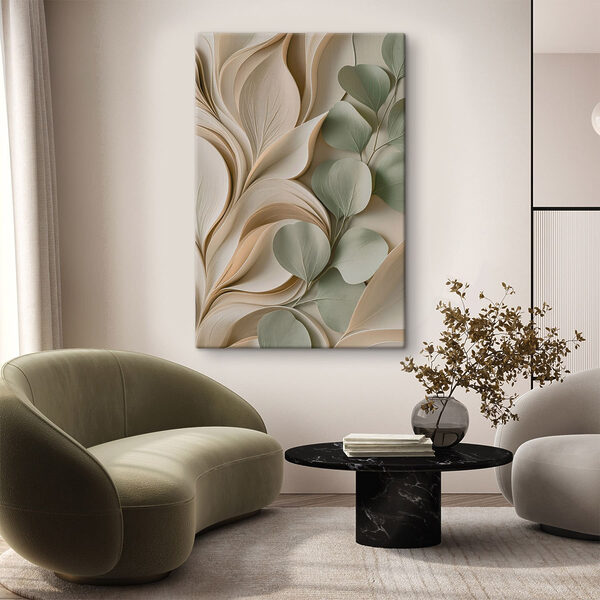 Nature-inspired layered paper design