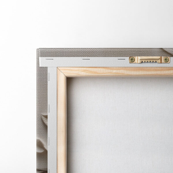 Nature-inspired textured wall art