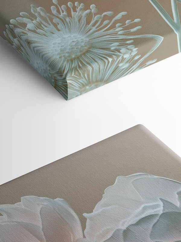 Delicate blooms in soft hues