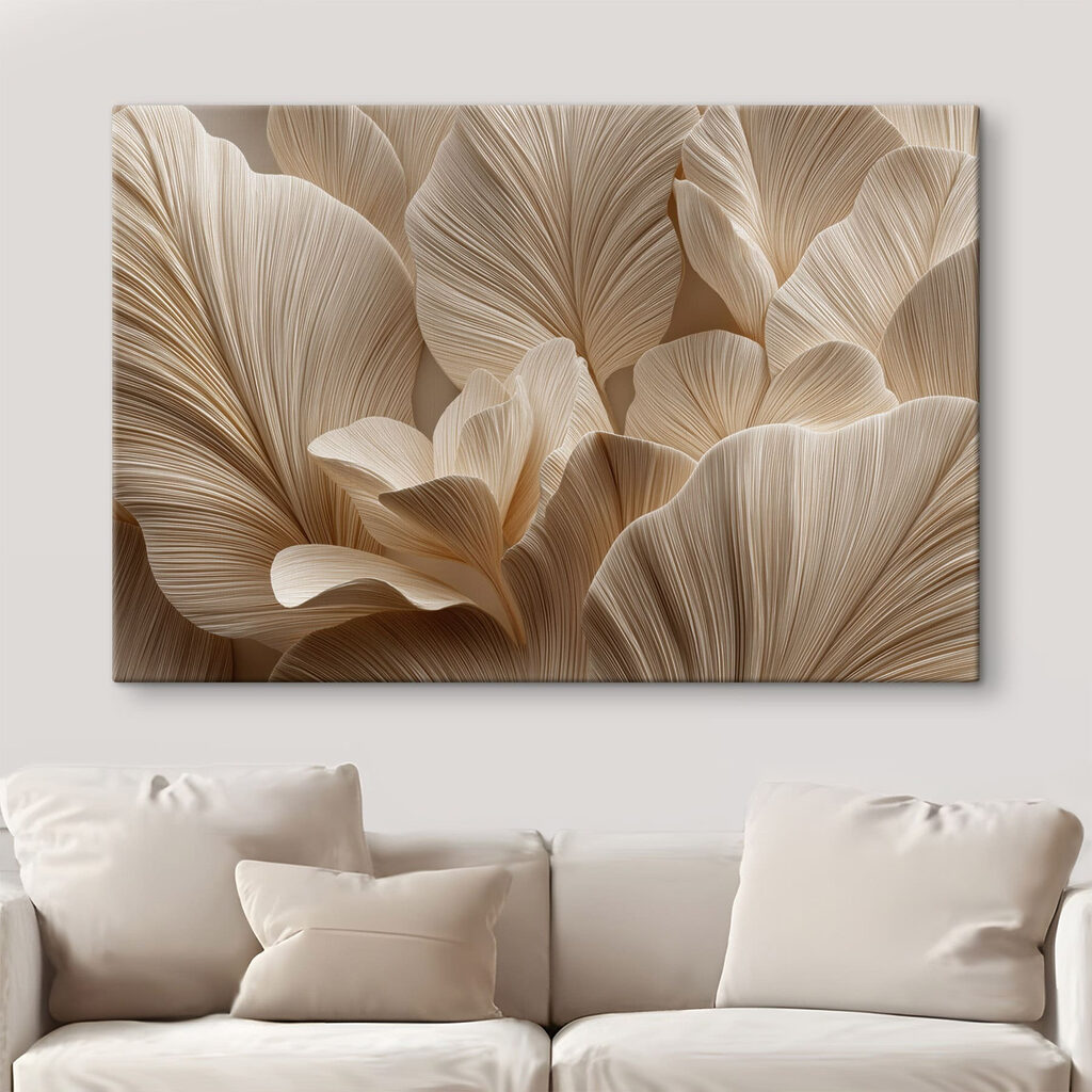 Intricate design of layered shapes