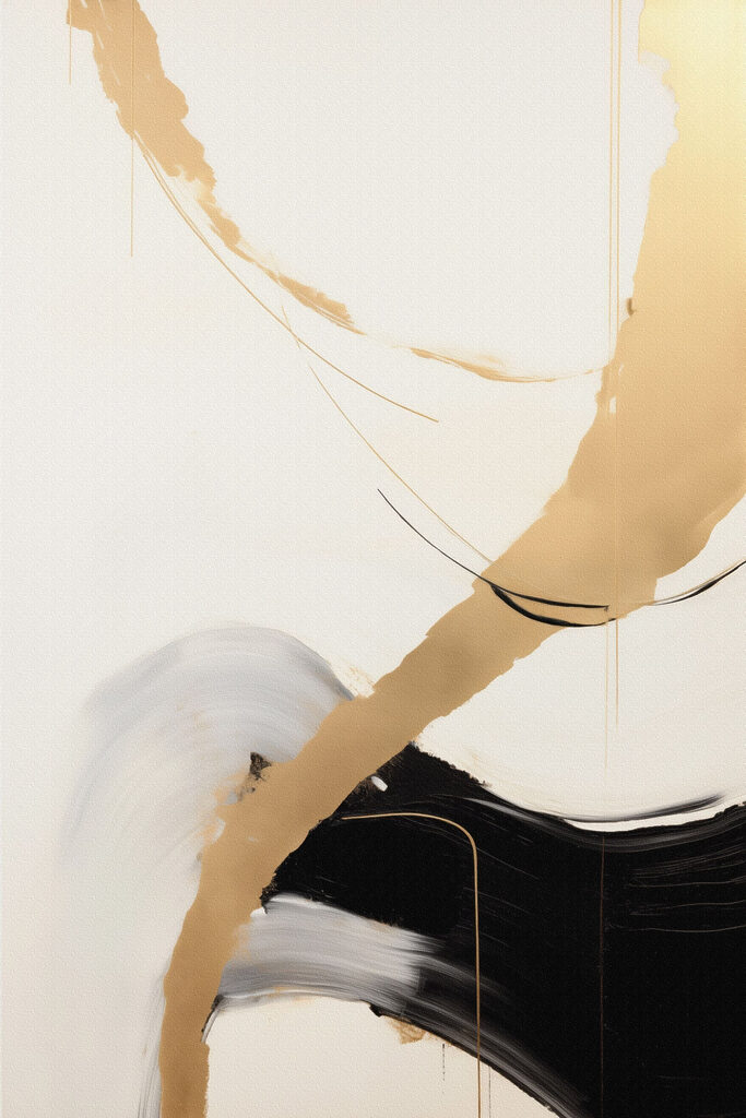 Dynamic strokes in contrasting colors