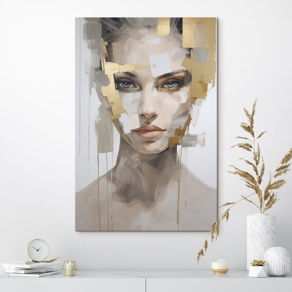 - Abstract beauty in muted tones