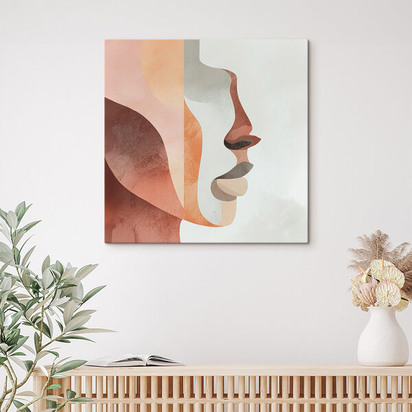 Profile of a woman