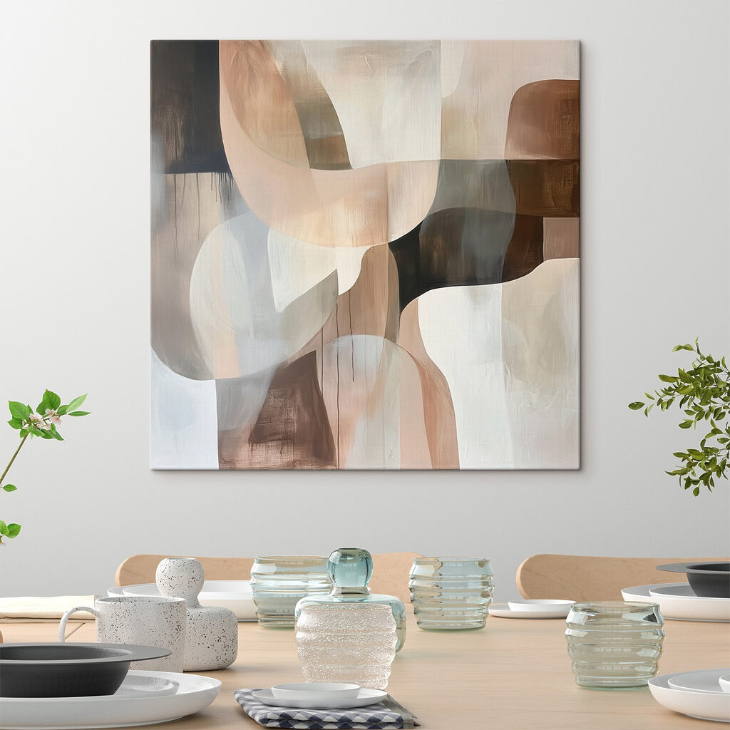 Painting of a variety of shapes Painting of a variety of shapes