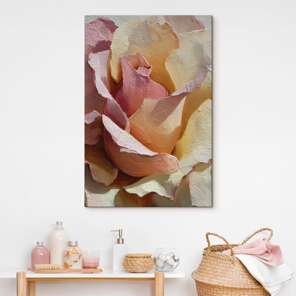 Soft hues of blooming petals