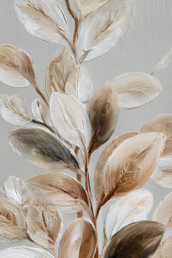 Delicate leaves in soft hues Delicate leaves in soft hues