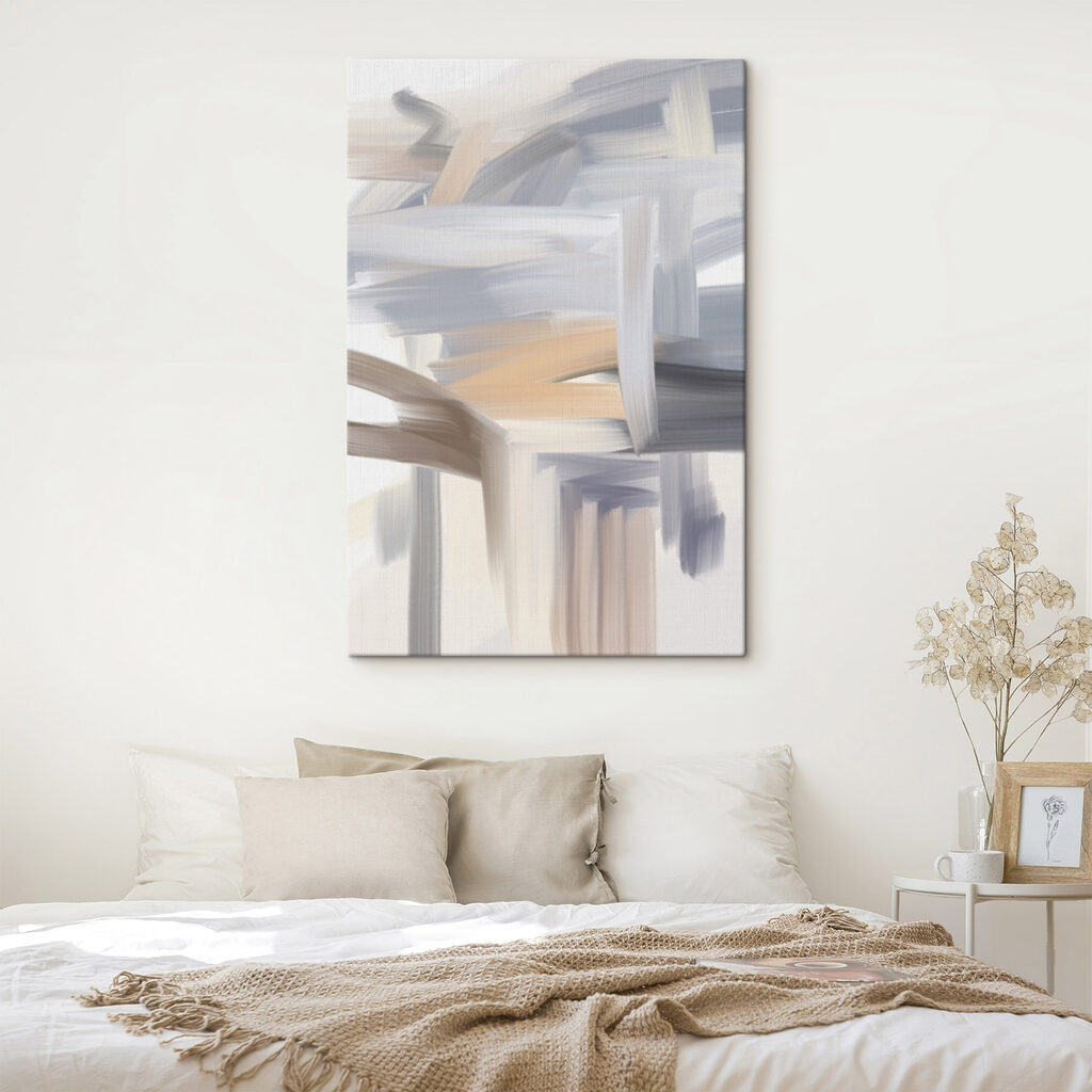 Soft strokes in harmonious colors Soft strokes in harmonious colors