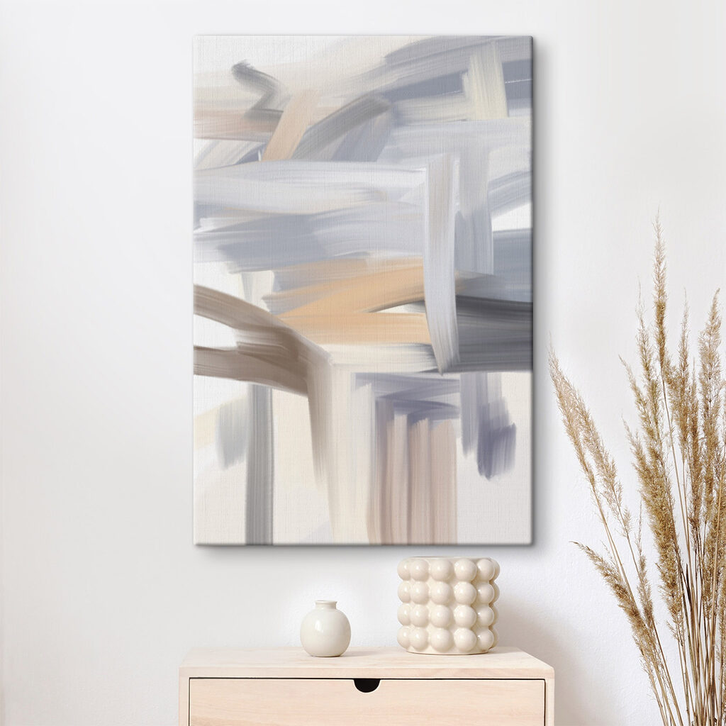Soft strokes in harmonious colors Soft strokes in harmonious colors