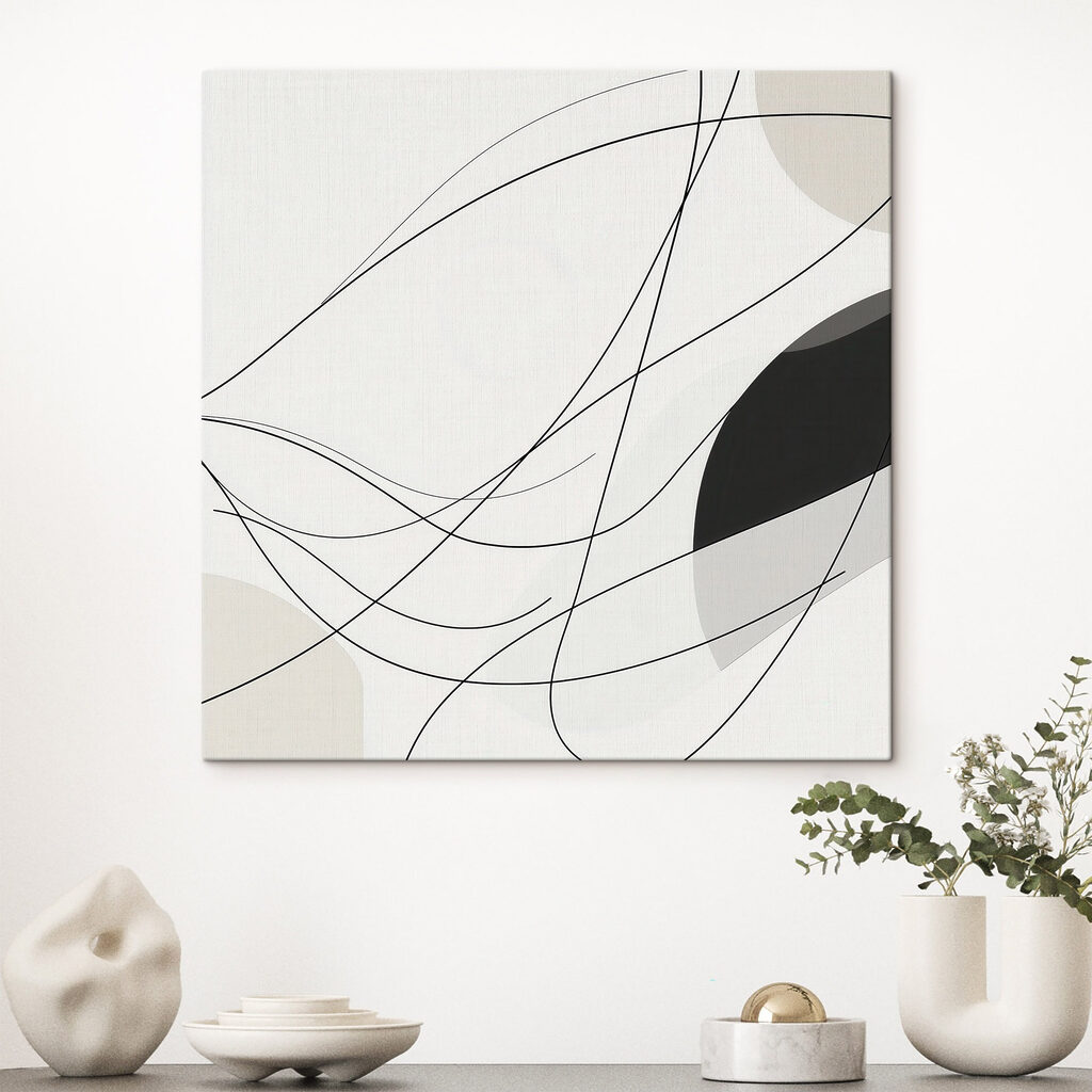 Black and white art